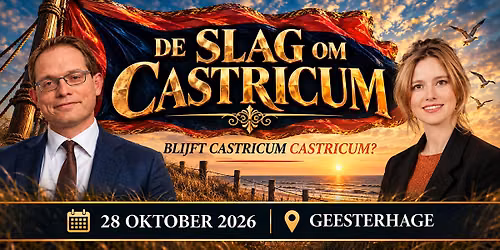 De Slag om Castricum – Event Bestuurlijke toekomst — lezing in Castricum